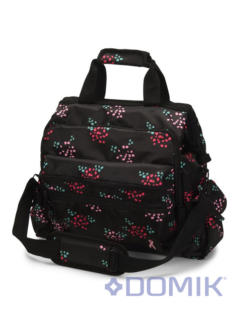 [NA00342] MOCHILA NURSING BAG CONFETTI FLOWER PINK RIBBON